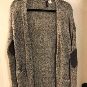 H&M Grey Chunky Knit Sweater